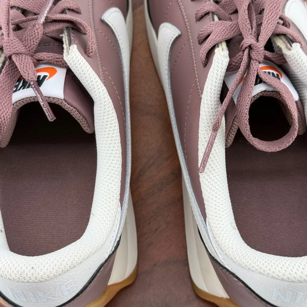 Nike Pacific Leather Smokey Mauve/White HV6430-200 Womens 10 Retro Sneaker